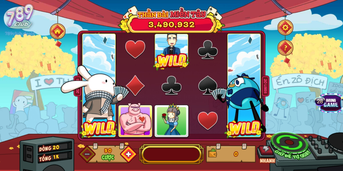 Các Biểu Tượng Đặc Biệt Trong Thần Bài Miền Tây Tại 789Club