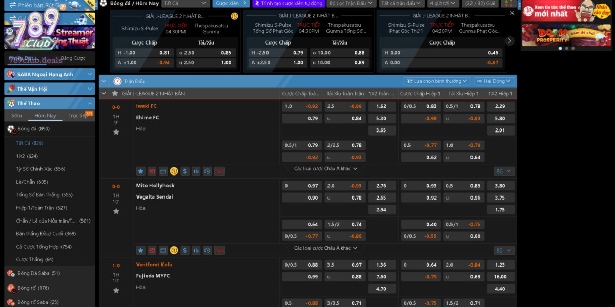 Chế độ tối Của Sảnh A Thể Thao Tại 789 Club